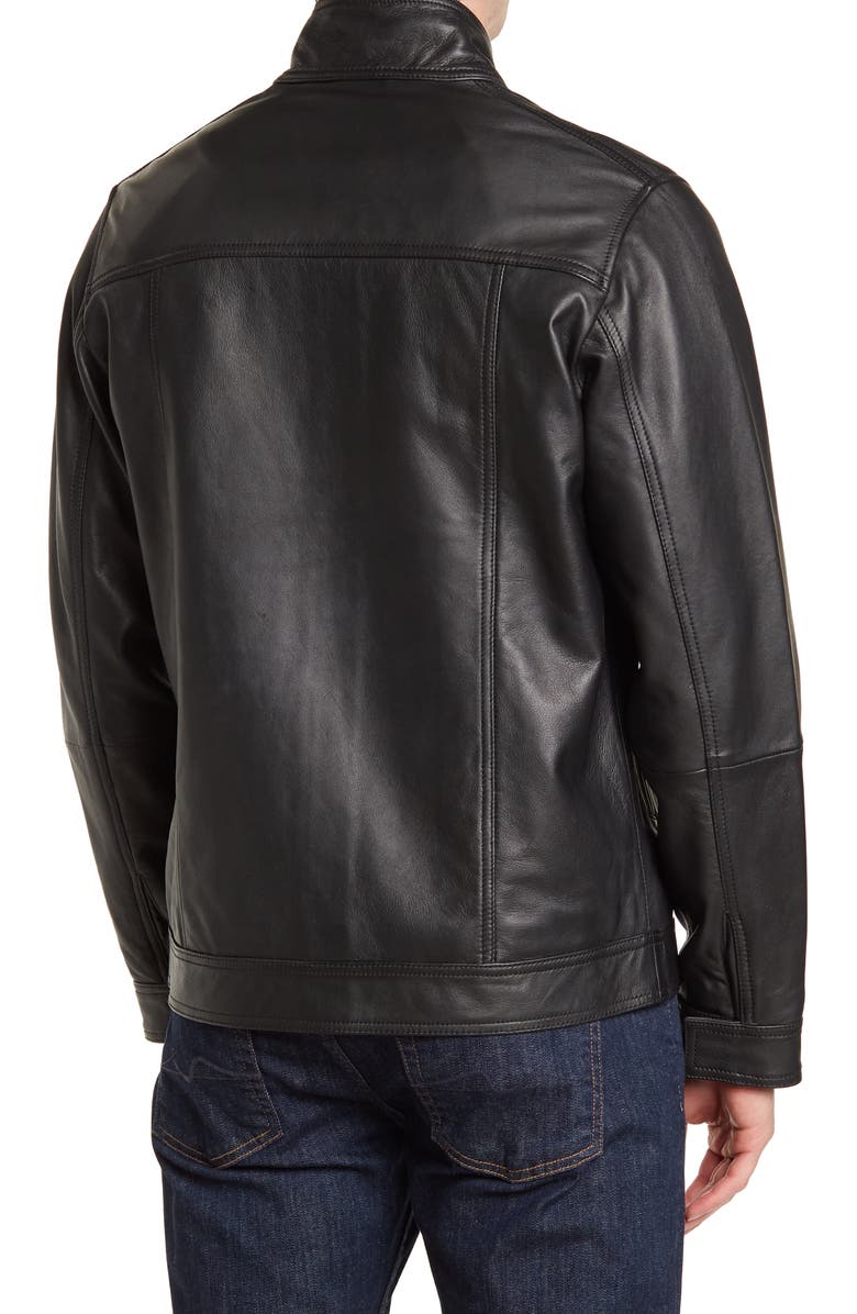 Rodd & Gunn Rodd and Gunn Cromwell Leather Jacket, Alternate, color, 