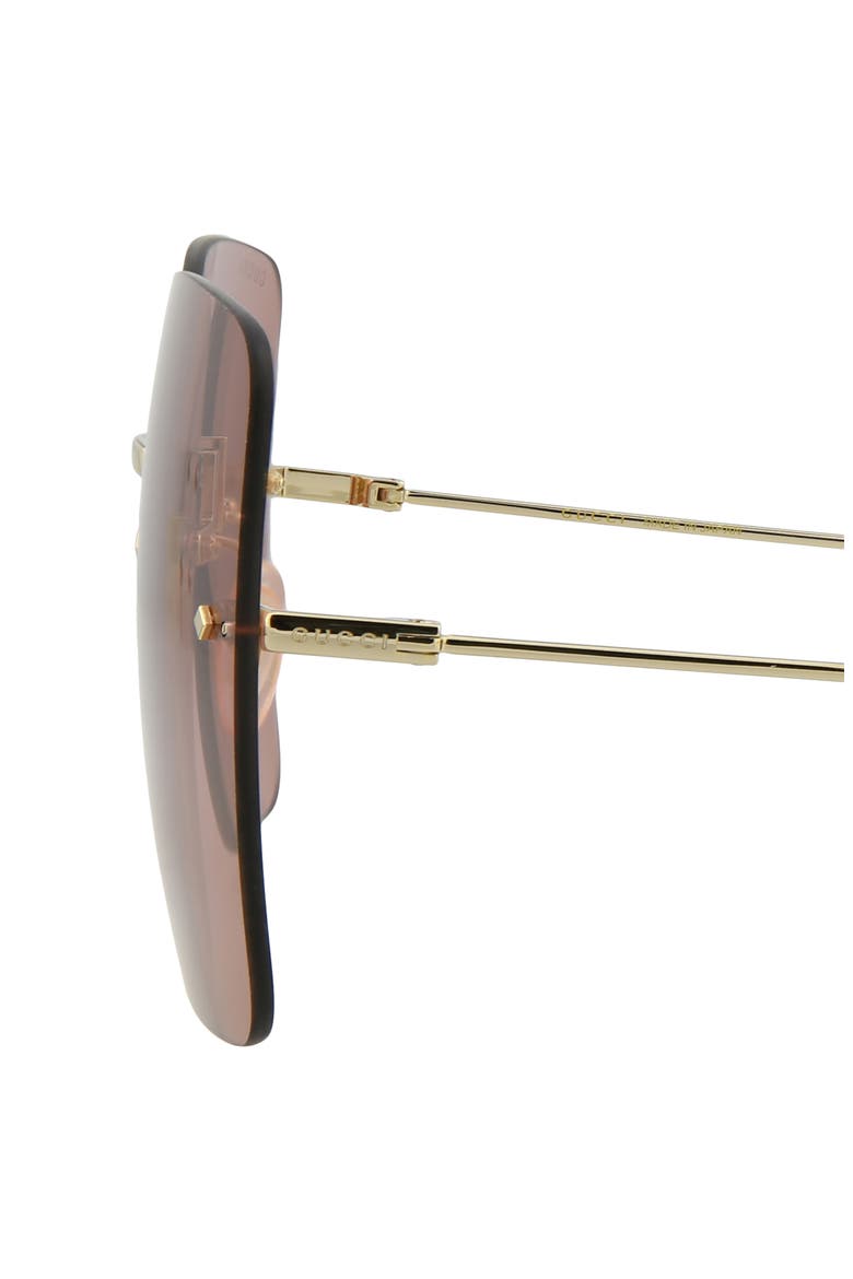 62mm Novelty Sunglasses, Alternate, color, GOLD GOLD RED