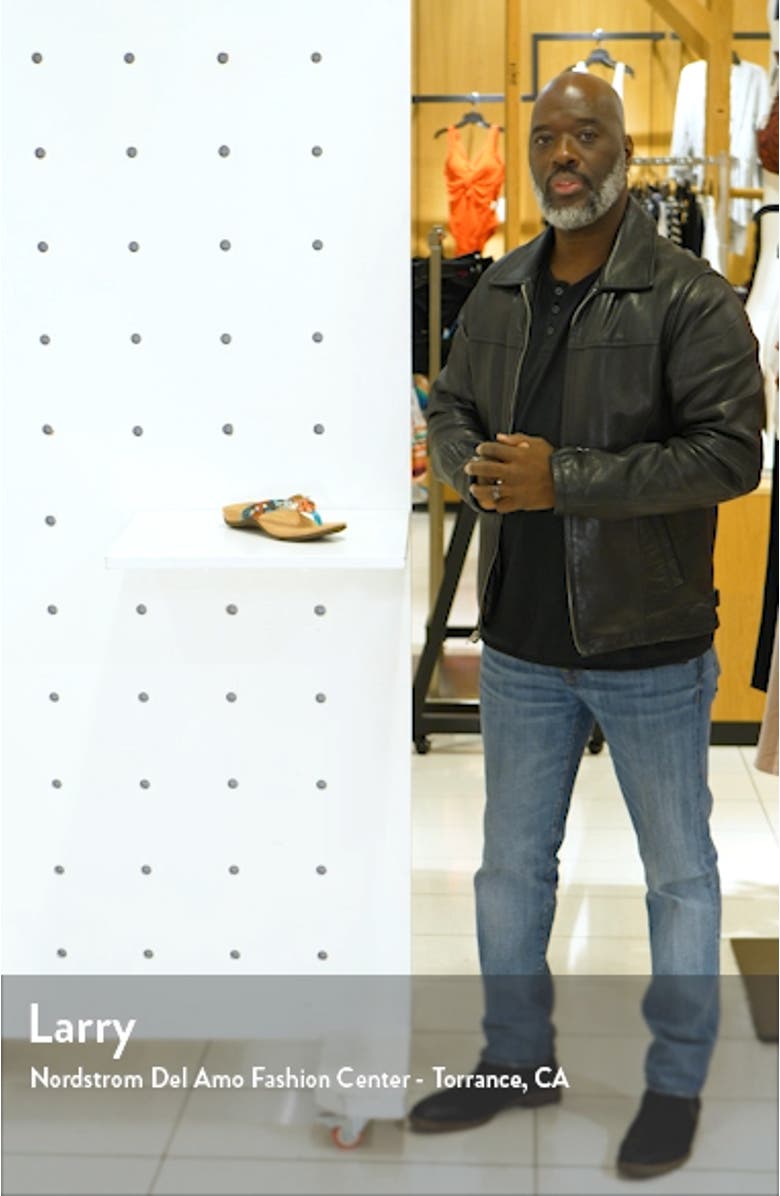 Lucia Crystal Embellished Flip Flop, sales video thumbnail