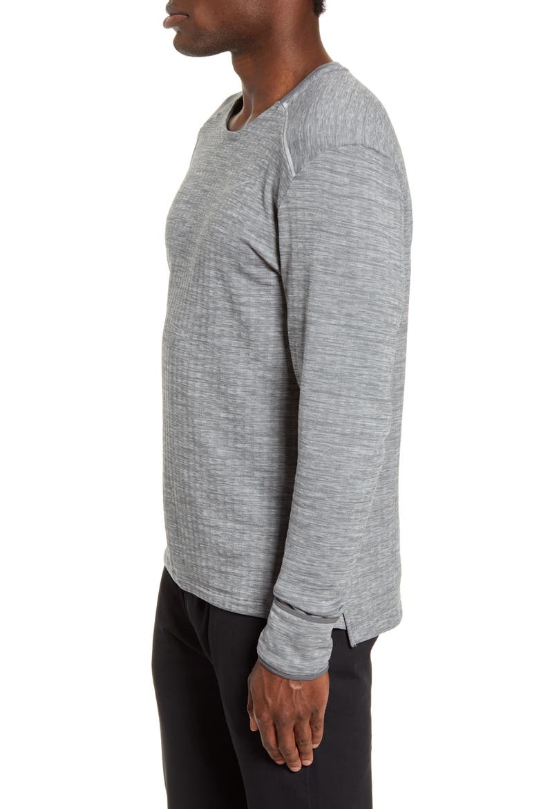 Sphere Element 3.0 Crew Top, Alternate, color, IRON GREY/ HEATHER/ GREY