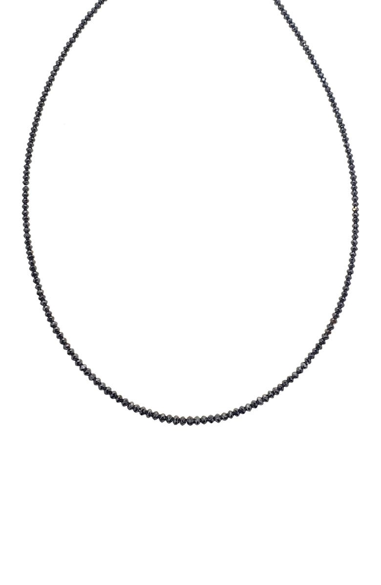 Sethi Couture Diamond Necklace, Main, color, Black/ White Gold