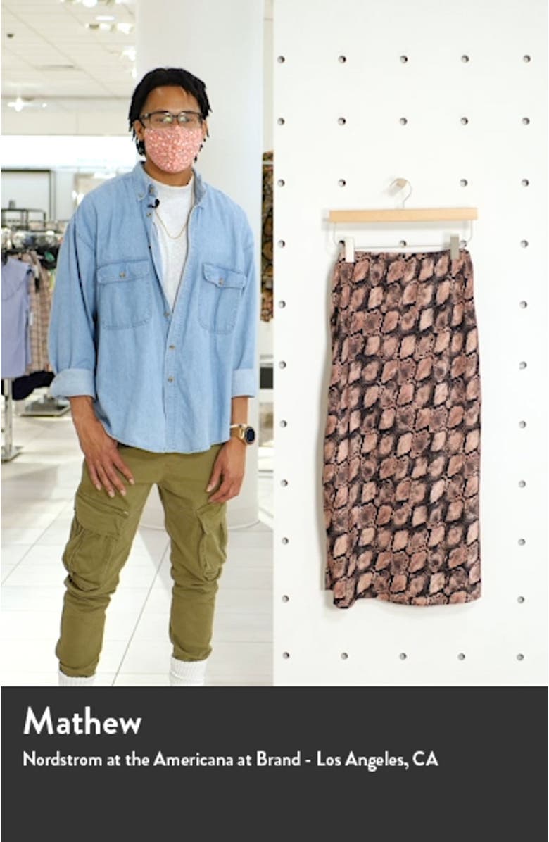 Satin Bias Skirt, sales video thumbnail