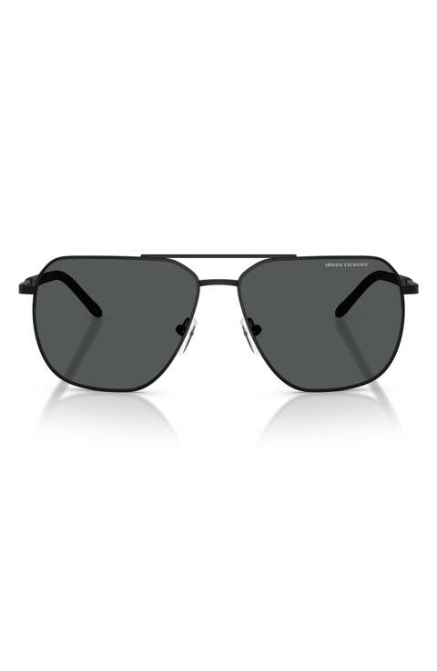59mm Pilot Sunglasses
