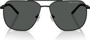 AX Armani Exchange 59mm Pilot Sunglasses