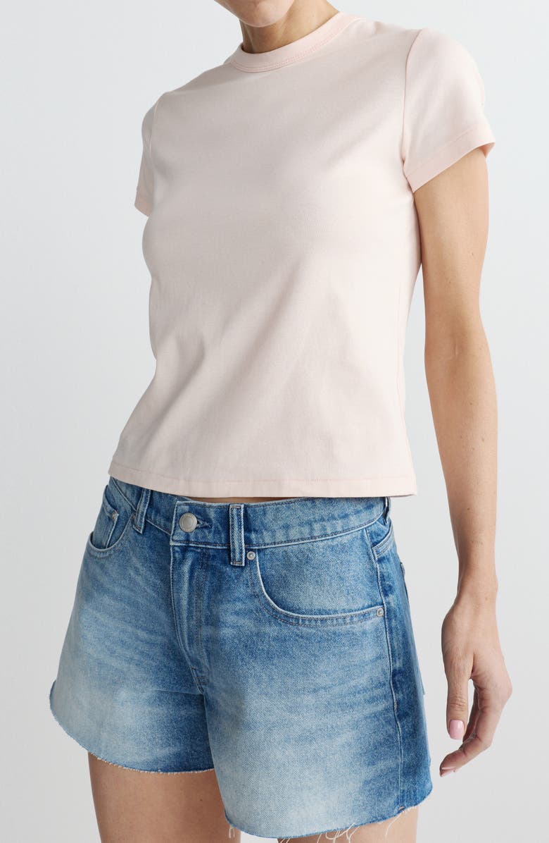 DL1961 Abby High Waist Cutoff Denim Shorts, Alternate, color, Avenue