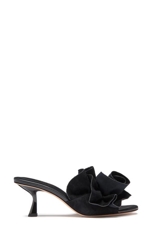 Kate Spade New York Flourish Flower Accent Sandal In Black