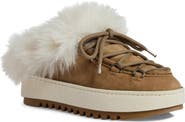Aquatalia Anise Genuine Shearling Leather Mule