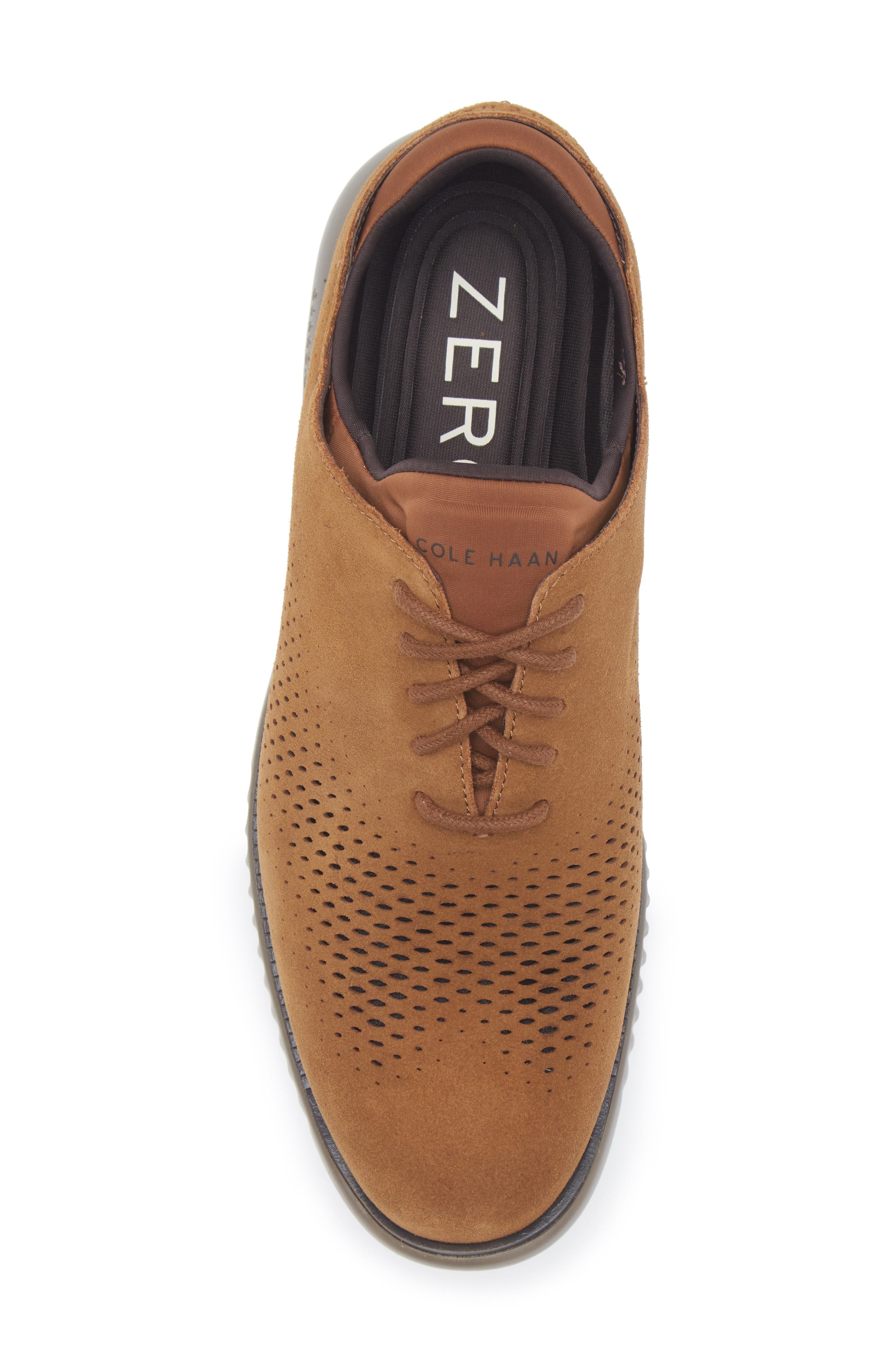 Cole Haan 2.ZeroGrand Oxford, Alternate, color, Spiced Brown Suede/ Raven