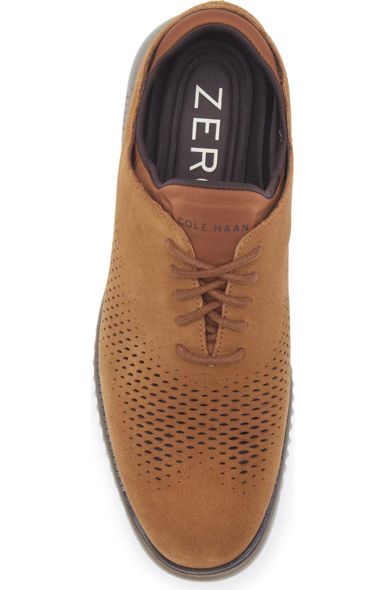 Cole Haan 2.ZeroGrand Oxford, Alternate, color, Spiced Brown Suede/ Raven