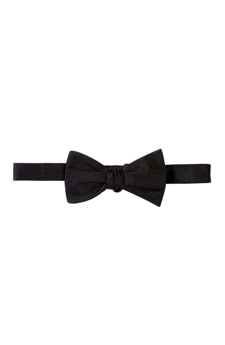 NORDSTROM RACK Dover Bow Tie, Main, color, Black