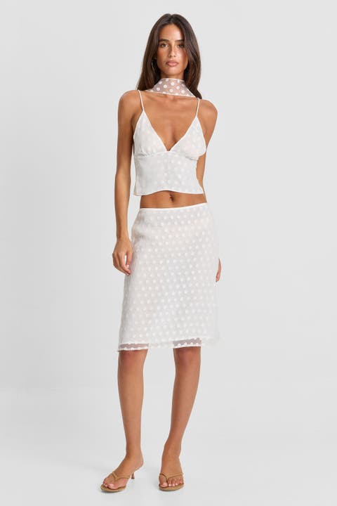 Minnie Midi Skirt