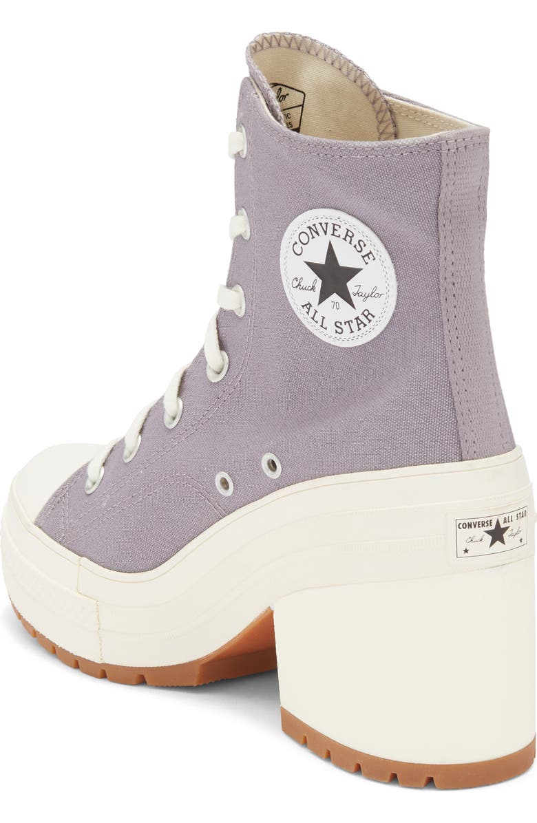 Converse Chuck 70 Luxe Heel High Boot, Alternate, color, Mauve Stone