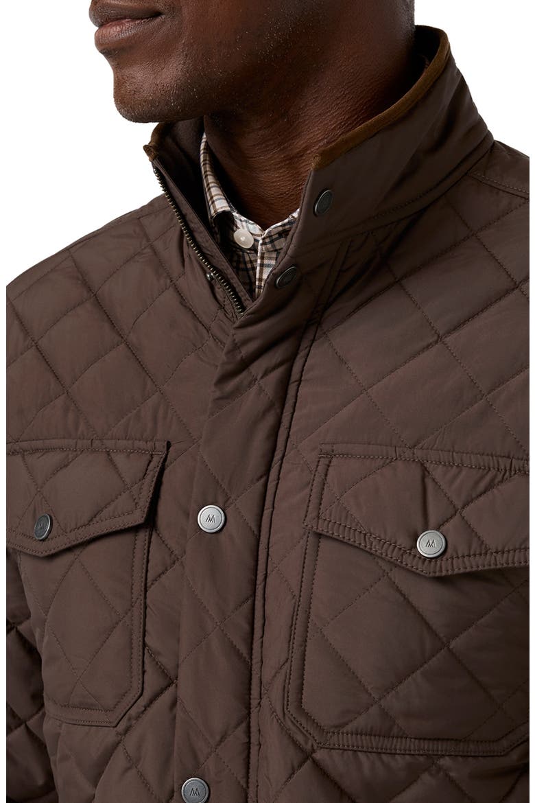 Brentwood Quilted Jacket, Alternate, color, ESPRESSO