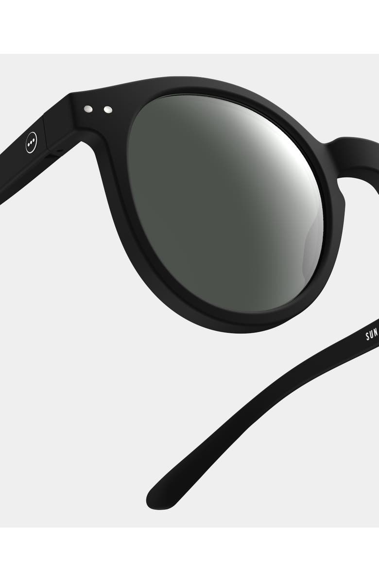 IZIPIZI #M 52mm Pantos Sunglasses, Alternate, color, Black
