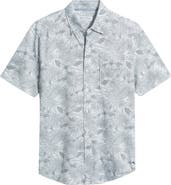Tommy Bahama San Lucio Villa Evora IslandZone® Knit Short Sleeve Cotton Blend Button-Up Shirt