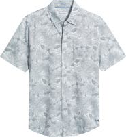 Tommy Bahama San Lucio Villa Evora IslandZone® Knit Short Sleeve Cotton Blend Button-Up Shirt