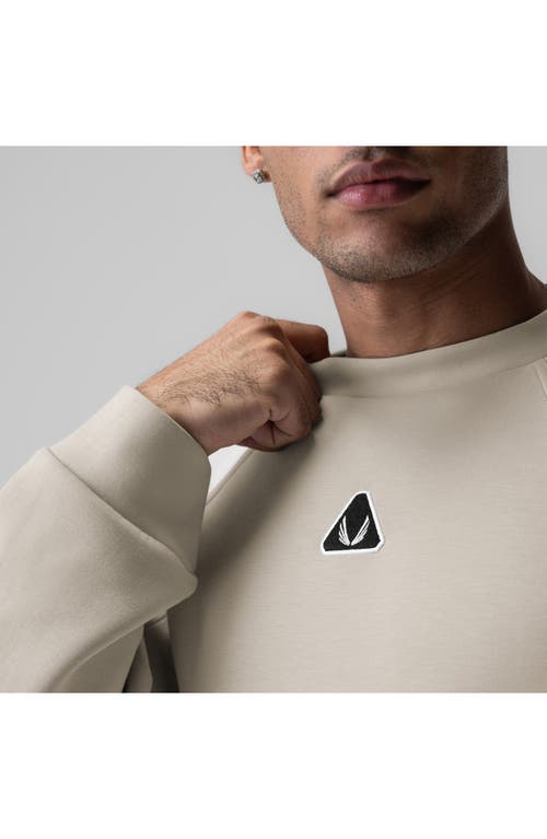 Asrv Dri-core Oversize Crewneck Sweatshirt In Neutral