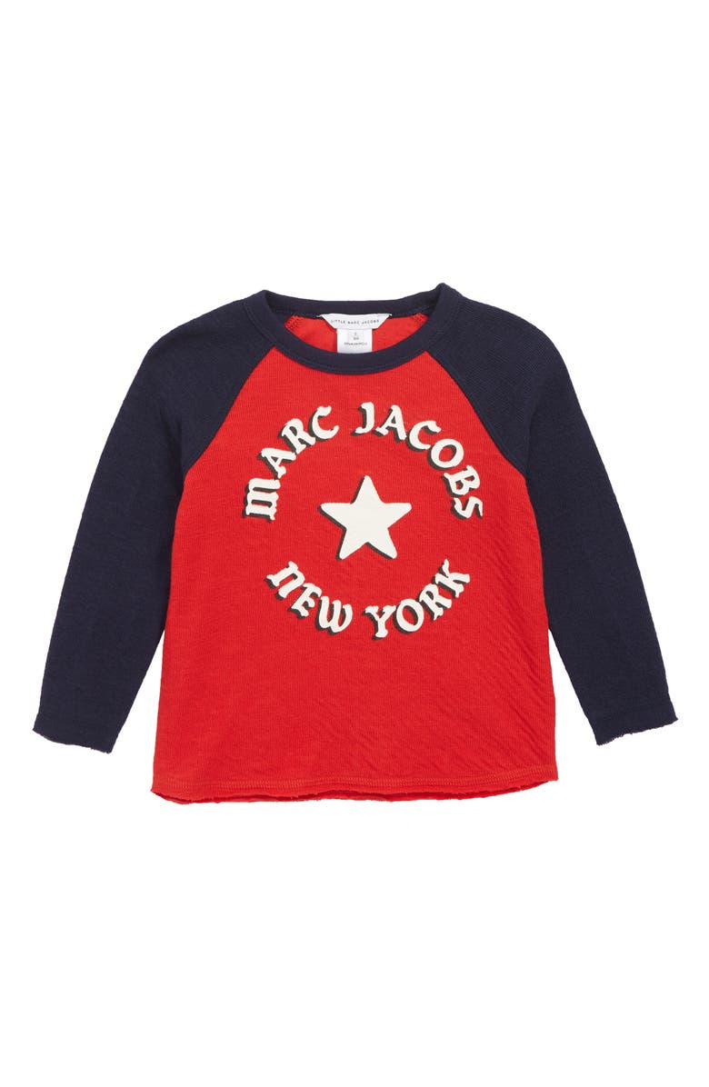 LITTLE MARC JACOBS Graphic Shirt, Main, color, 