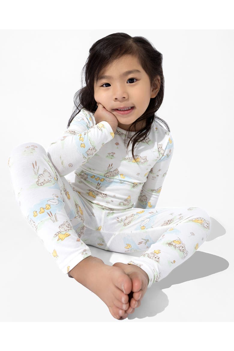 Kids' Tiny Tails Tales Set of 2 Piece Pajamas, Alternate, color, Tiny Tails Tales