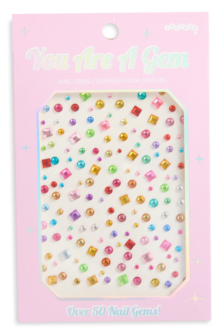 Kids' You Are a Gem Nail Gems, Main, color, MULTI