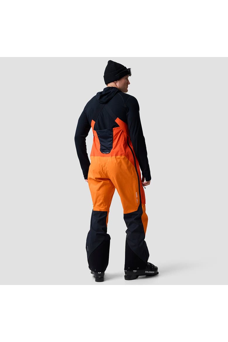 Bga Cottonwoods Xpore Lt Bibs G2 - Men's, Alternate, color, Route Red/Boundary Orange