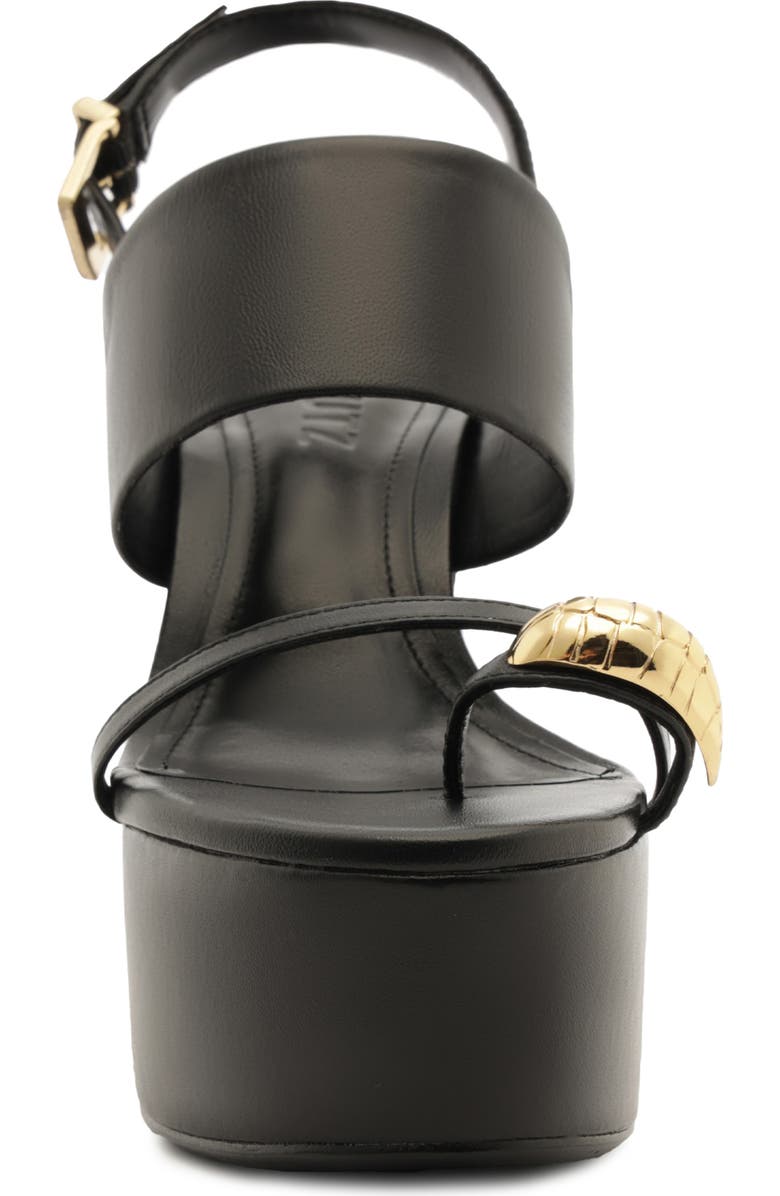 Schutz Mandy Slingback Platform Sandal, Alternate, color, Black