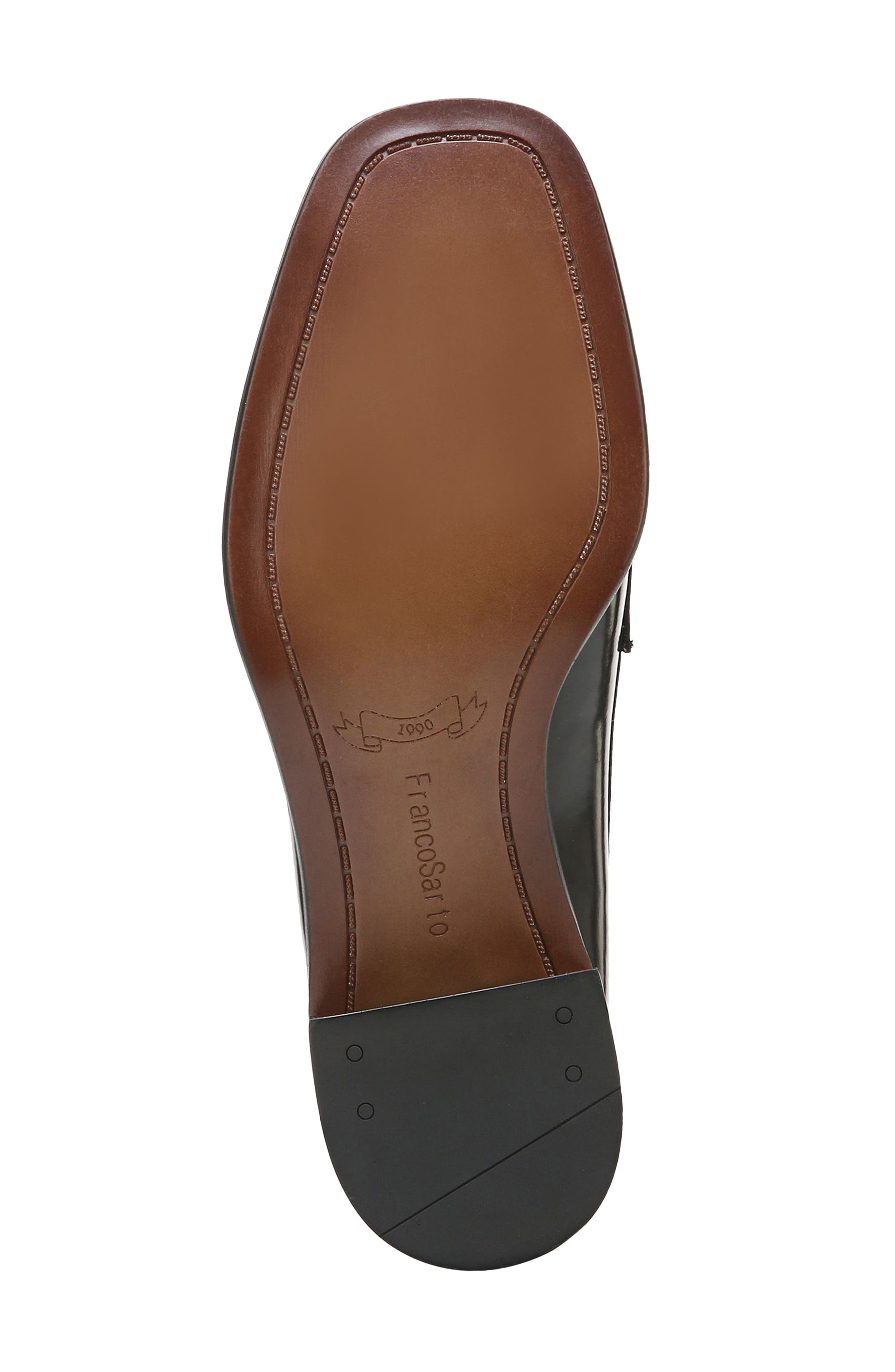 Franco Sarto Donna Block Heel Tassel Loafer, Alternate, color, 