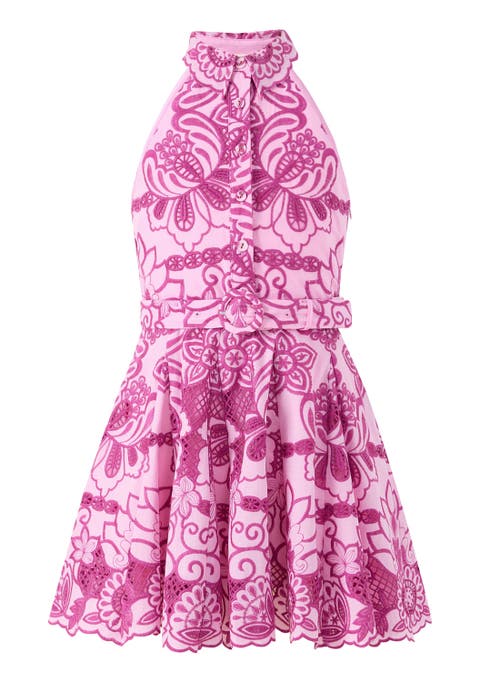 Alora Embroidered Mini Dress (Toddler, Little Kid & Big Kid)