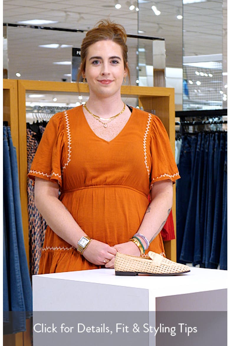 Stewart Raffia Loafer video