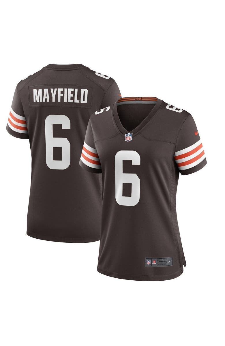 Nike Women's Nike Baker Mayfield Brown Cleveland Browns Game Player Jersey, Main, color,