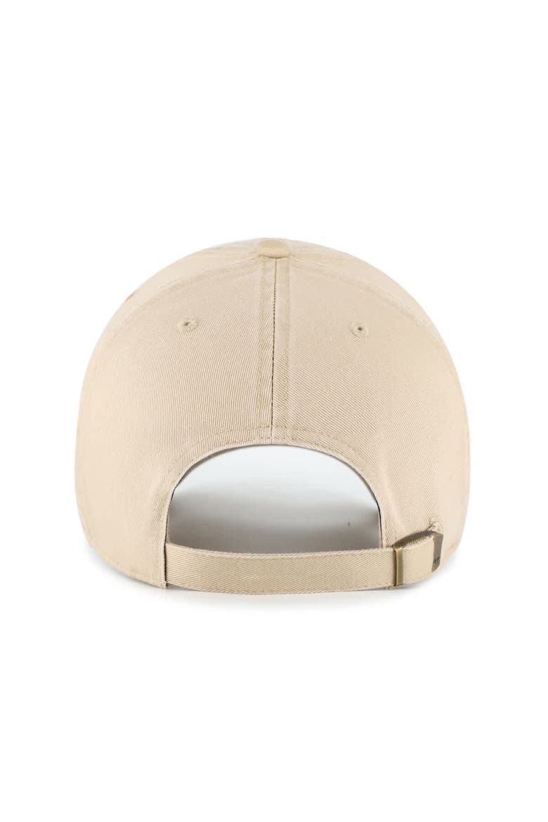 Men's '47 Khaki NC State Wolfpack Clean Up Adjustable Hat, Alternate, color, Khaki
