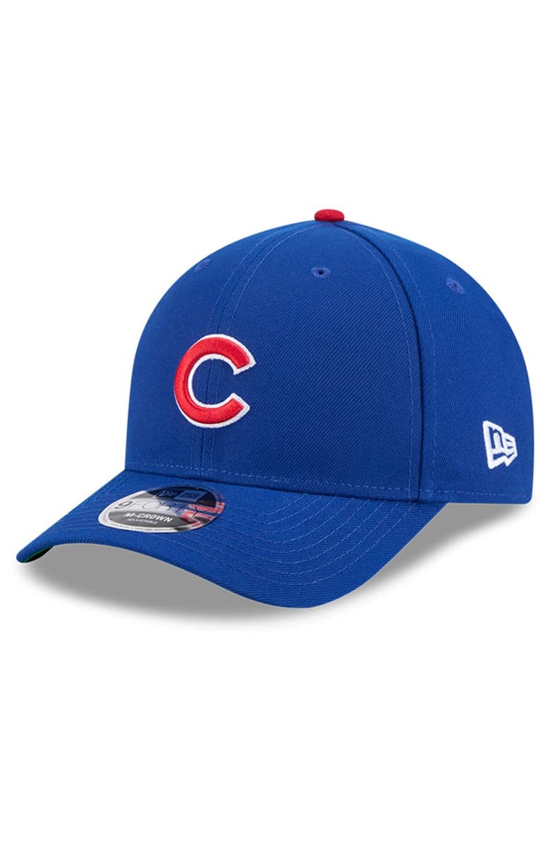 New Era Men's New Era Royal Chicago Cubs Baseball Hall of Fame 9FORTY M-Crown Adjustable Hat, Alternate, color, Royal