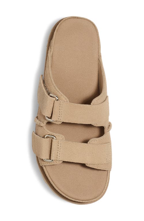 Ugg ® Goldenstar Platform Slide Sandal In Sand