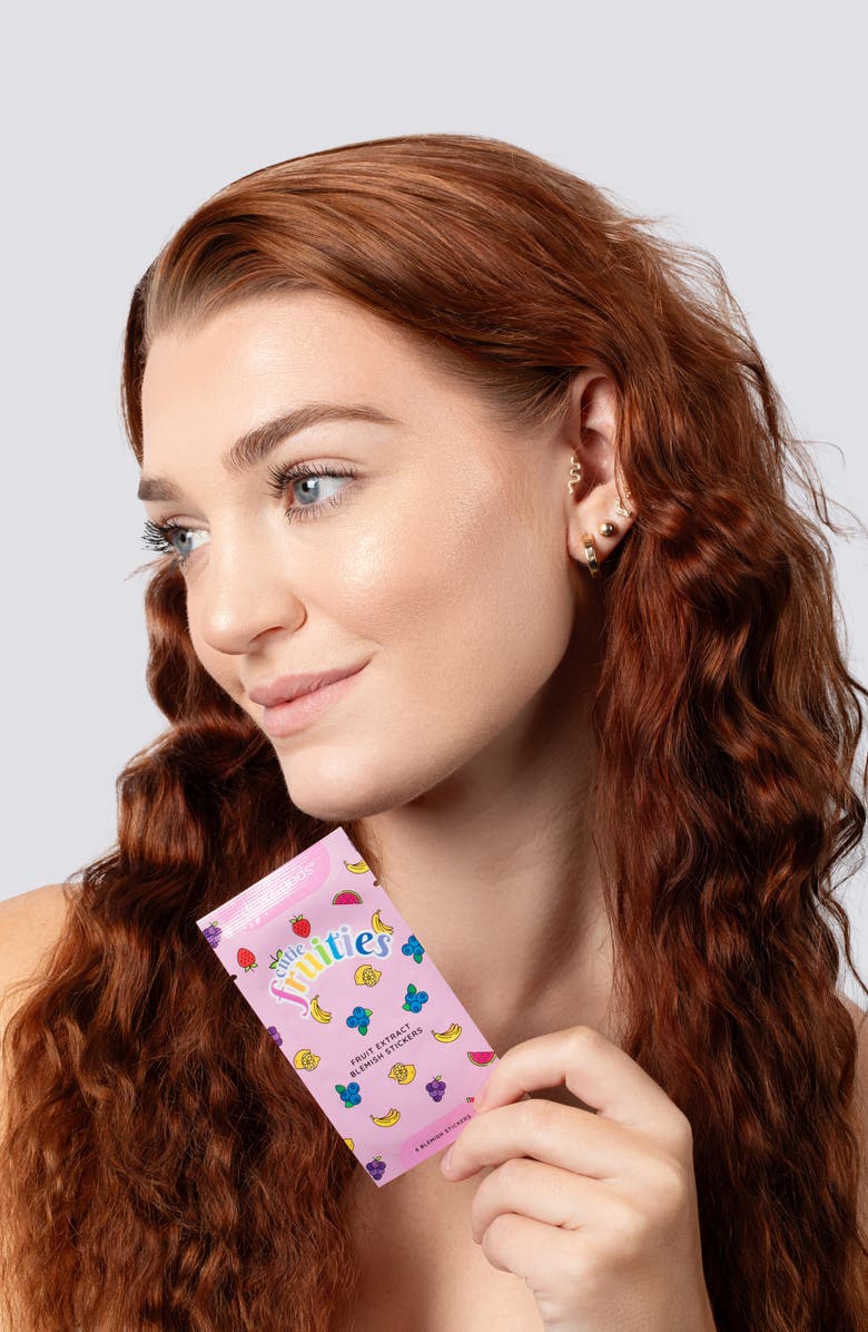 DEW OF THE GODS Cutie Fruities 60-Pack Acne Stickers, Alternate, color, 