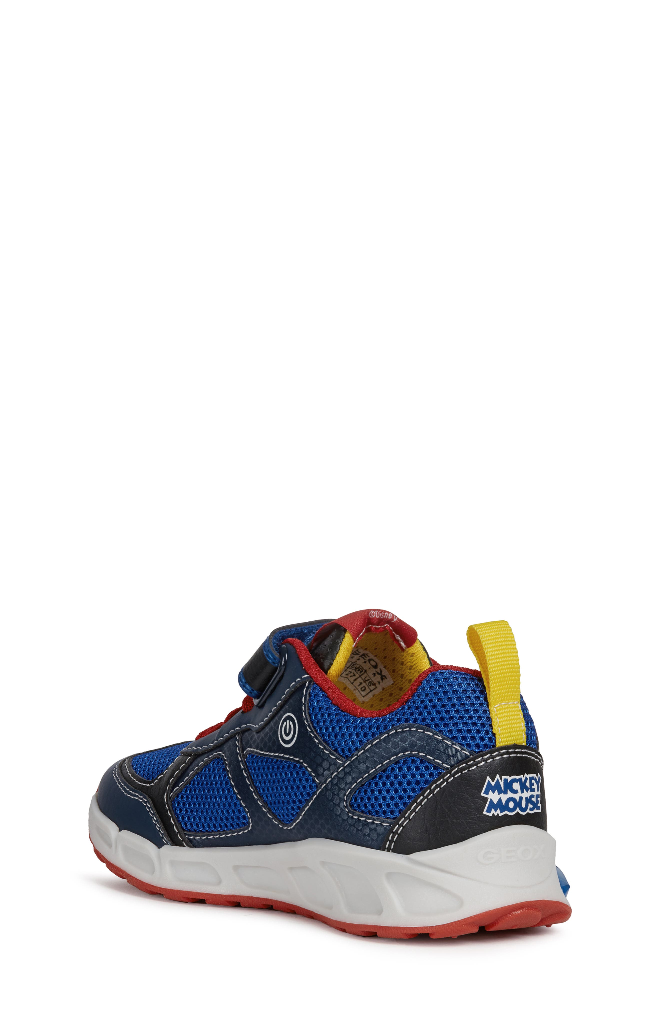 Geox Shuttle 16 Mickey Mouse Light-UpSneaker, Alternate, color, 