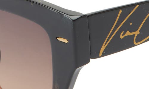 Vince Camuto Cat Eye Sunglasses In Black Tortoise