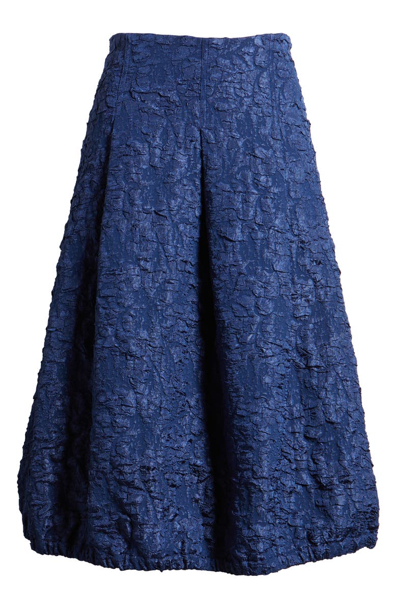 Masai Copenhagen Shanti Textured Bubble Hem Midi Skirt, Alternate, color, 
