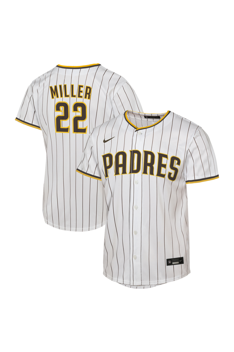 Youth Nike Mason Miller White San Diego Padres Home Replica Jersey, Main, color, White