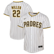 Nike Youth Nike Mason Miller White San Diego Padres Home Replica Jersey
