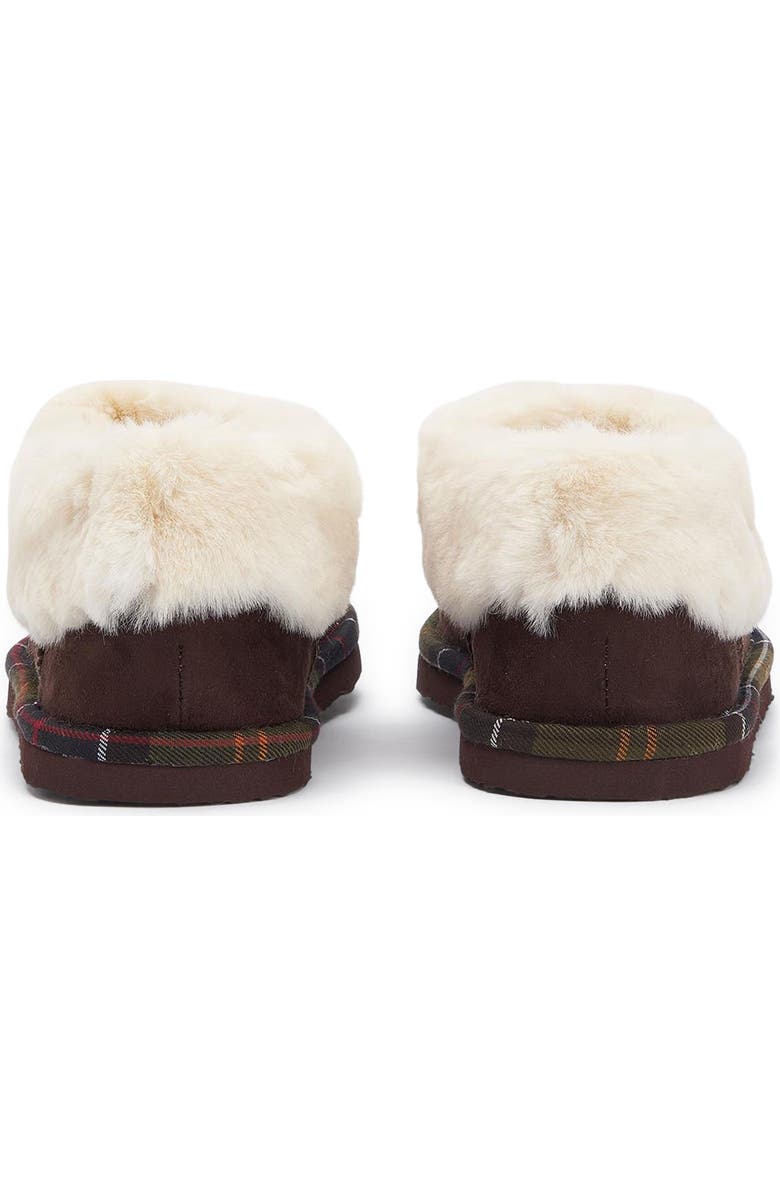 Barbour Eloise Faux Fur Lined Scuff Slipper, Alternate, color,