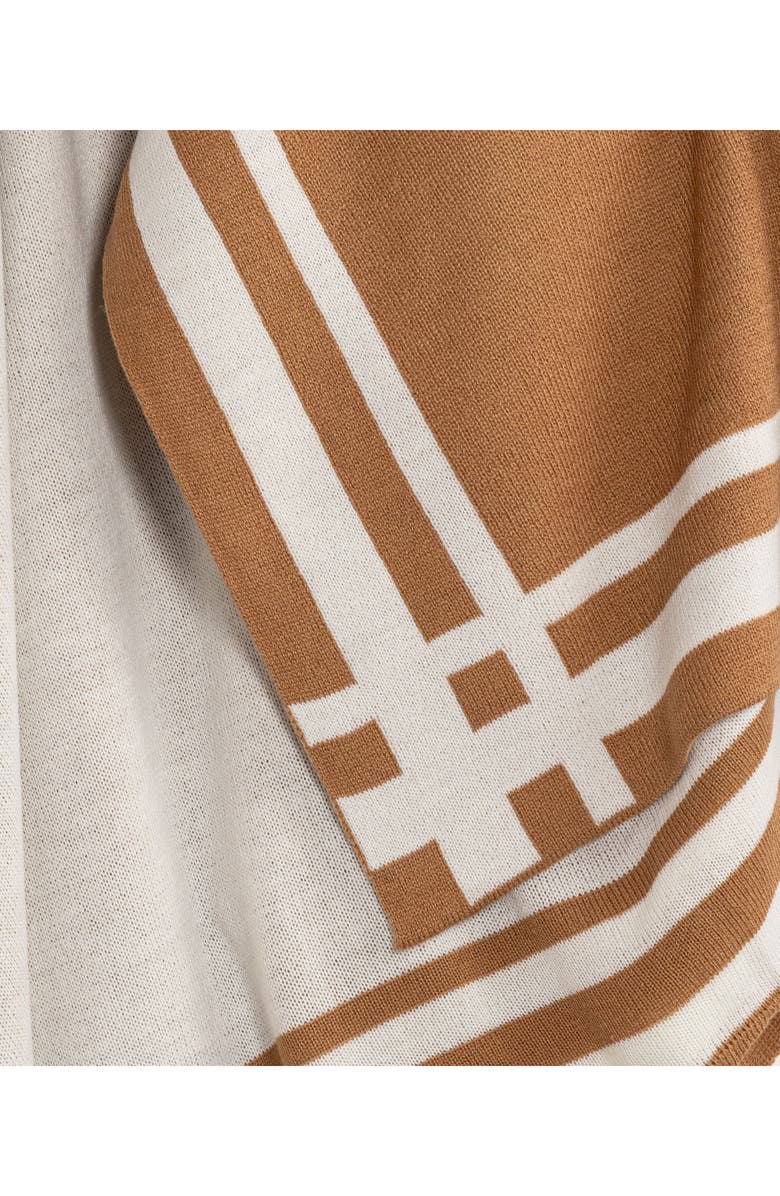 Jet Setter Reversible Knit Poncho