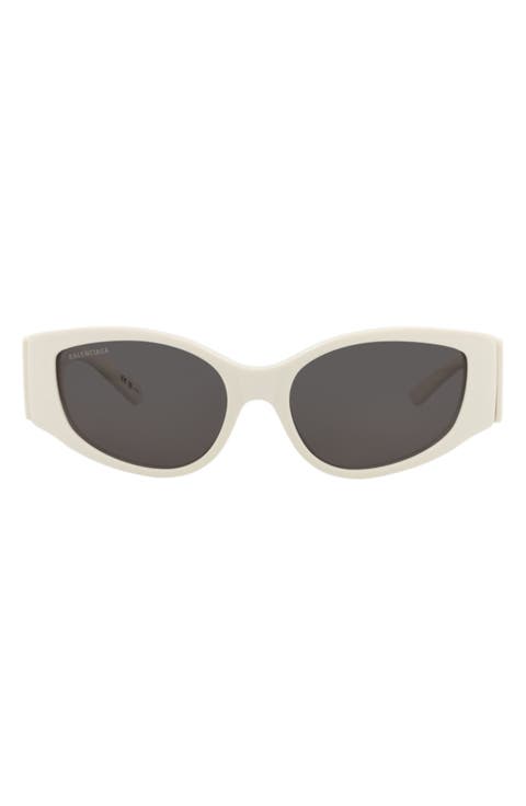 58mm Novelty Cat Eye Sunglasses