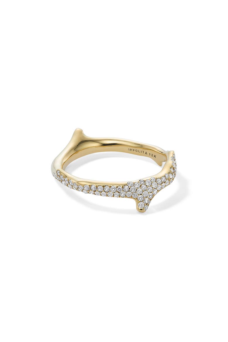 Coral Reef Diamond Band Ring, Main, color, 18K YELLOW GOLD