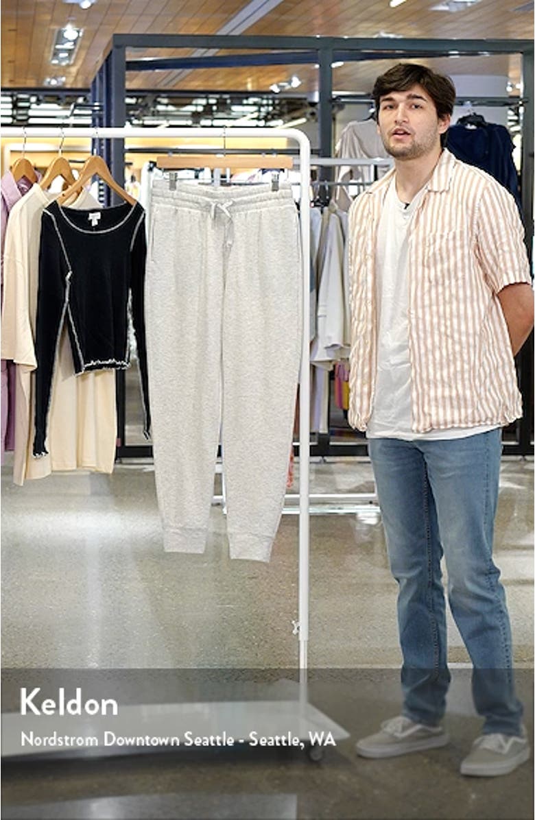 Sea Mist Island Drawstring Joggers, sales video thumbnail