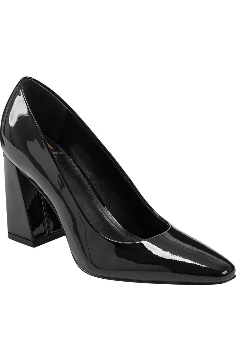 Marc Fisher LTD Yalina Pointed Toe Block Heel Pump, Main, color,
