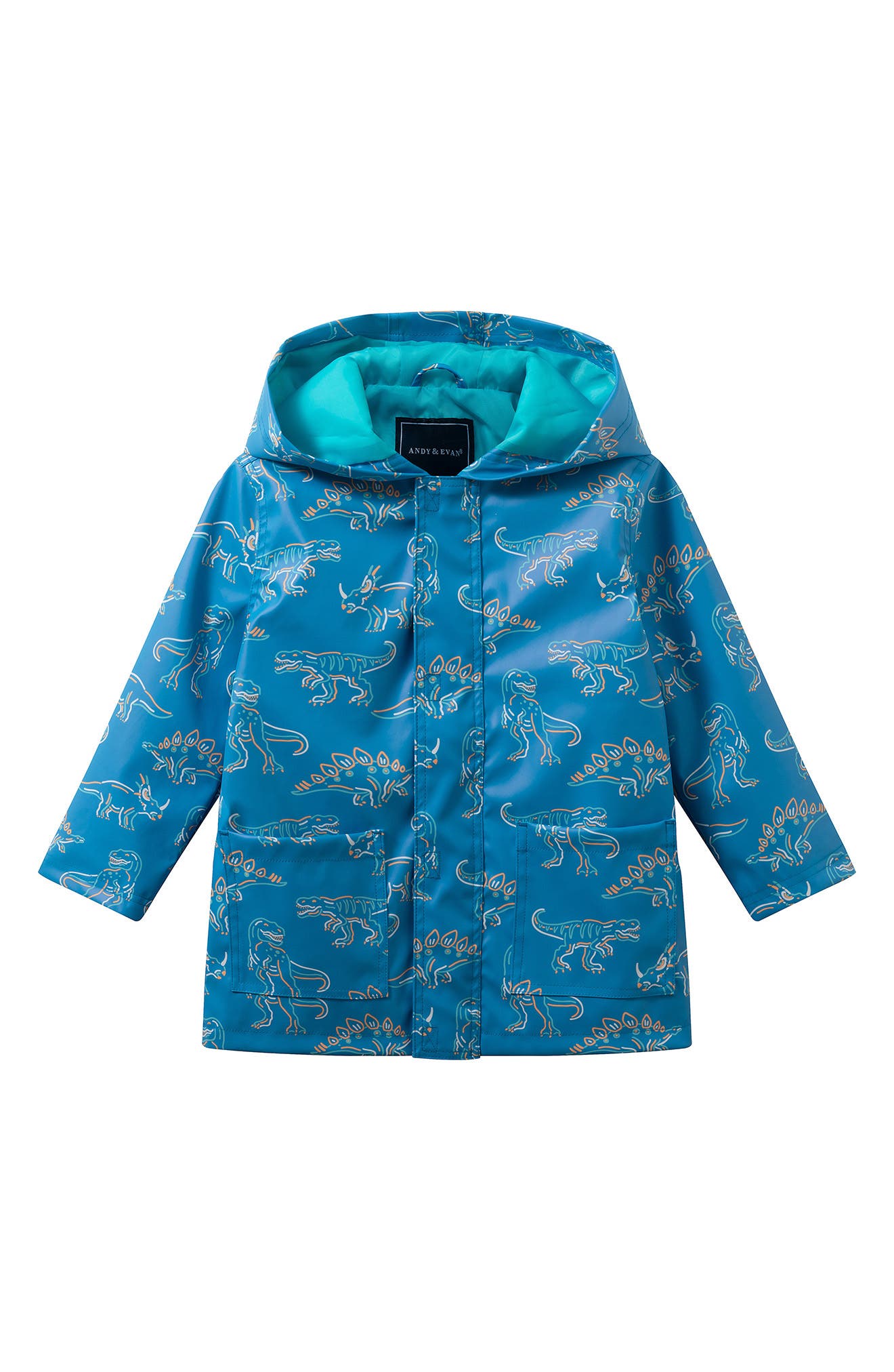 Andy & Evan Kids' Patterned Rain Coat