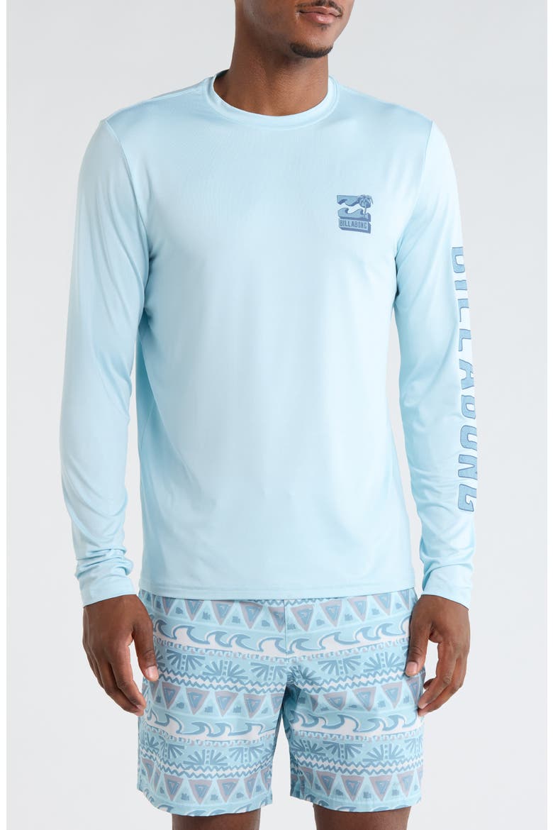 Looper Long Sleeve Sun T-Shirt, Main, color, CORYDALIS BLUE