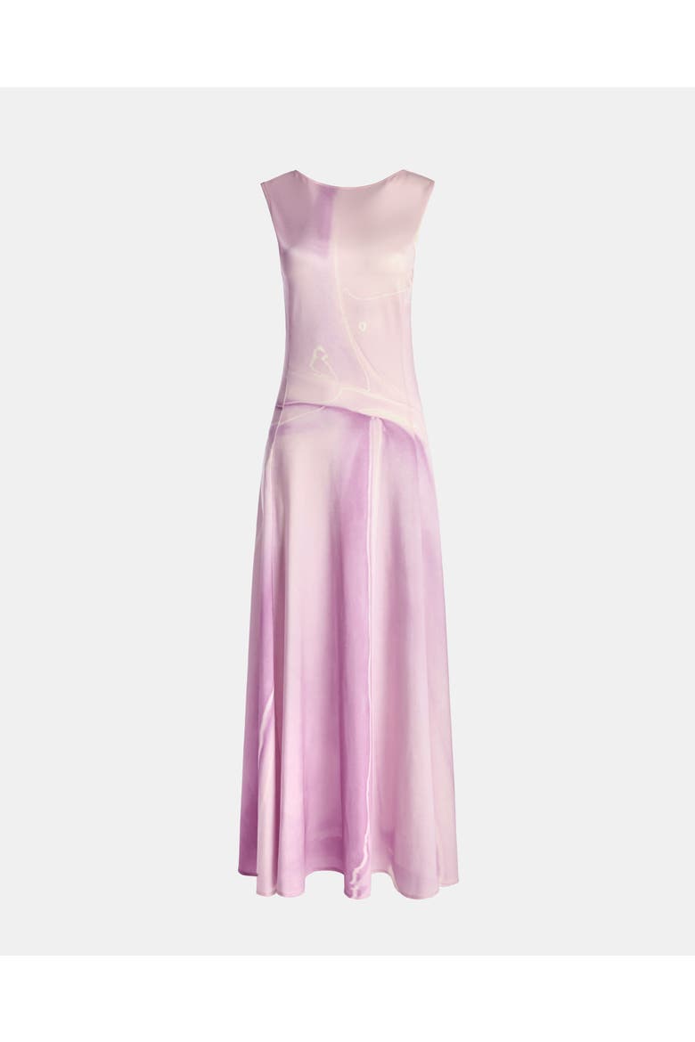 Kaia Illusion Maxi Dress, Main, color, Baby Pink