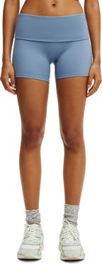 COTTON ON BODY Women's Active Ultra Soft Roll Over Shortie Short