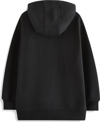 Kids' Underground Oversize Logo Zip Hoodie